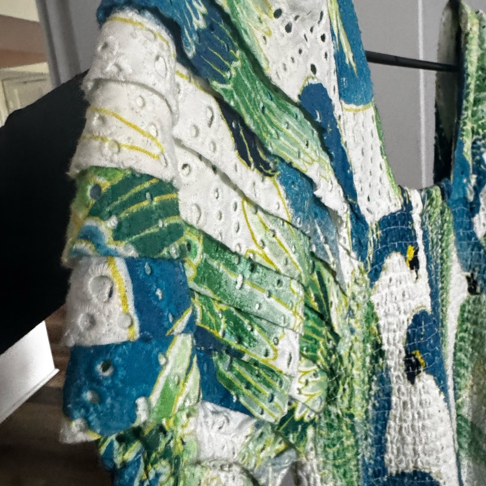 Divine Farm Rio Ruched Dress🦜 - Picture 3 of 5